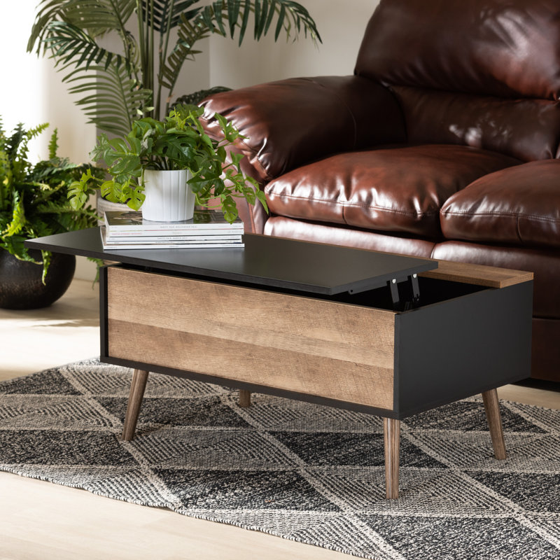 Oliver Tarakan Lift Top Extendable Coffee Table with Storage